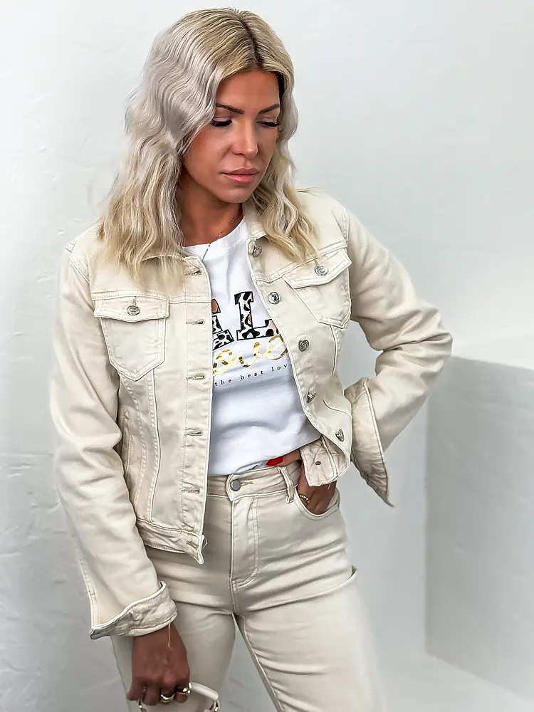 Dámsky denim kabát KAROLINA - next