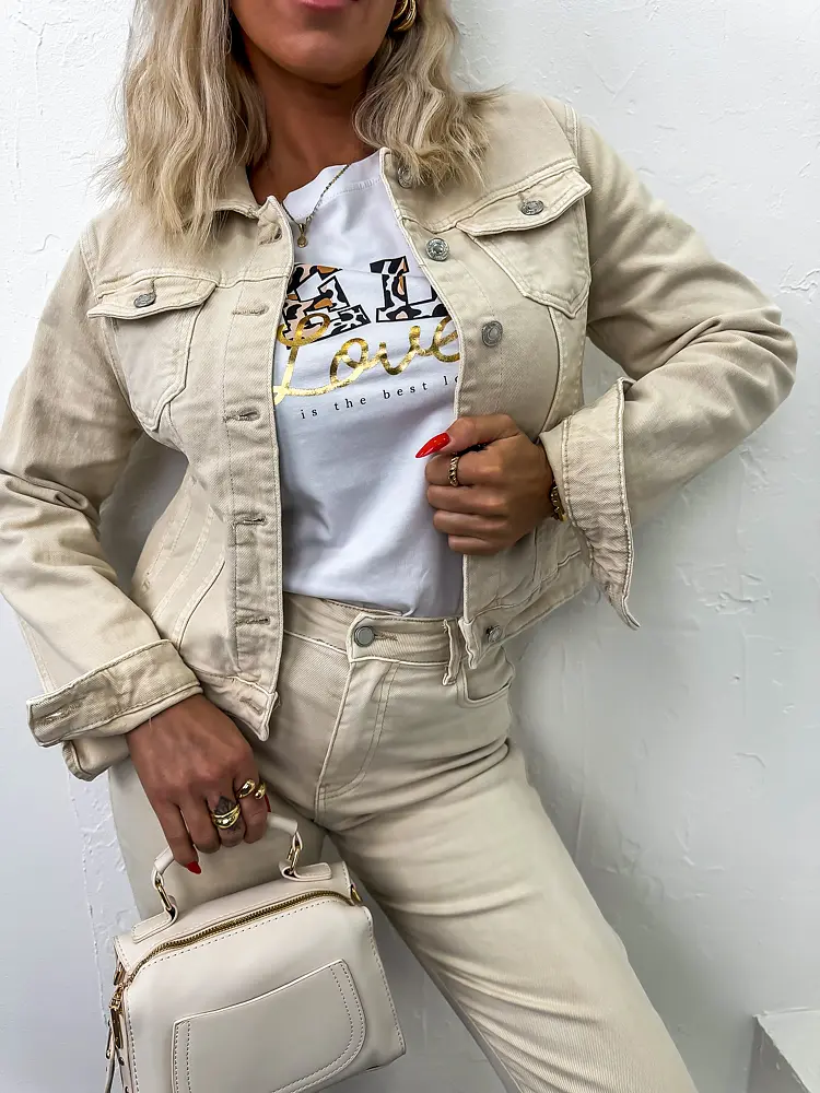 Dámsky denim kabát KAROLINA