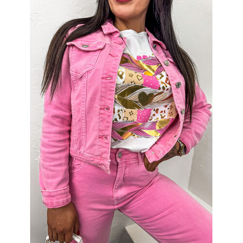 Dámsky denim kabát KAROLINA veľkosť: XXL
