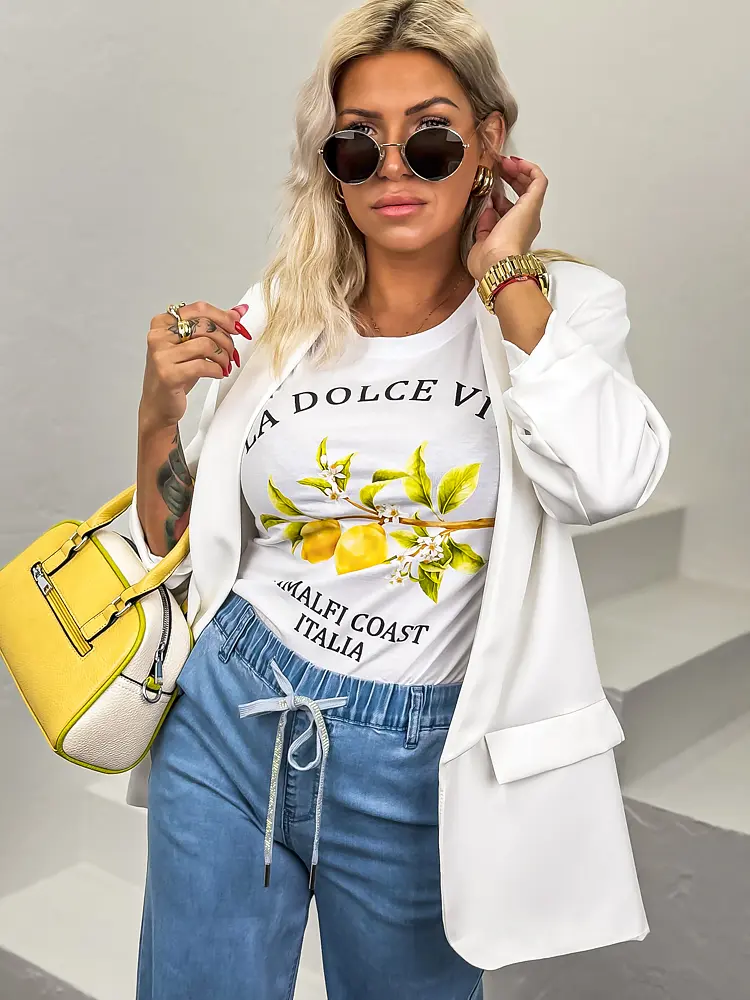 Sako s vyhrnutými rukávmi CARISSA - next