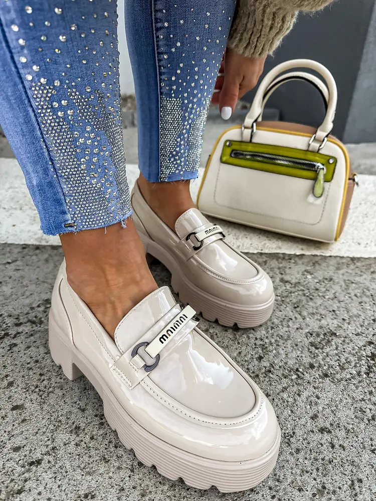 Lakované mokasíny MAGDALENA+ - next