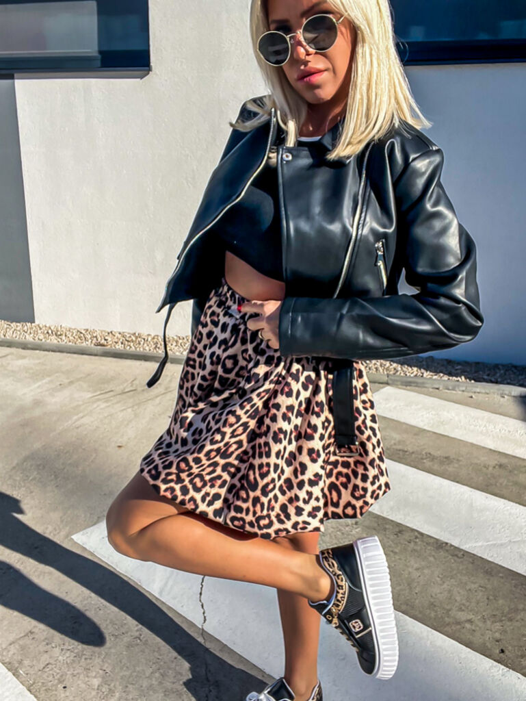 Balónová sukňa s gumeným pásom LEONA - next