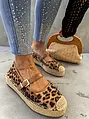 Leopardie sandále v štýle espadrille MAPIYA-