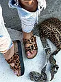 Leopardie platformové šľapky MARITZA