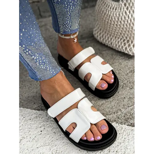 Biele dámske šľapky NEPTUNE veľkosť: 36