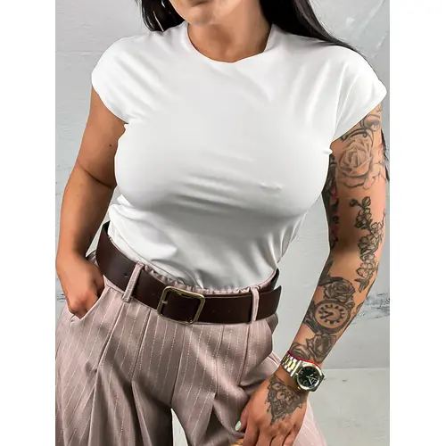 Biely top CLARINDA veľkosť: L/XL