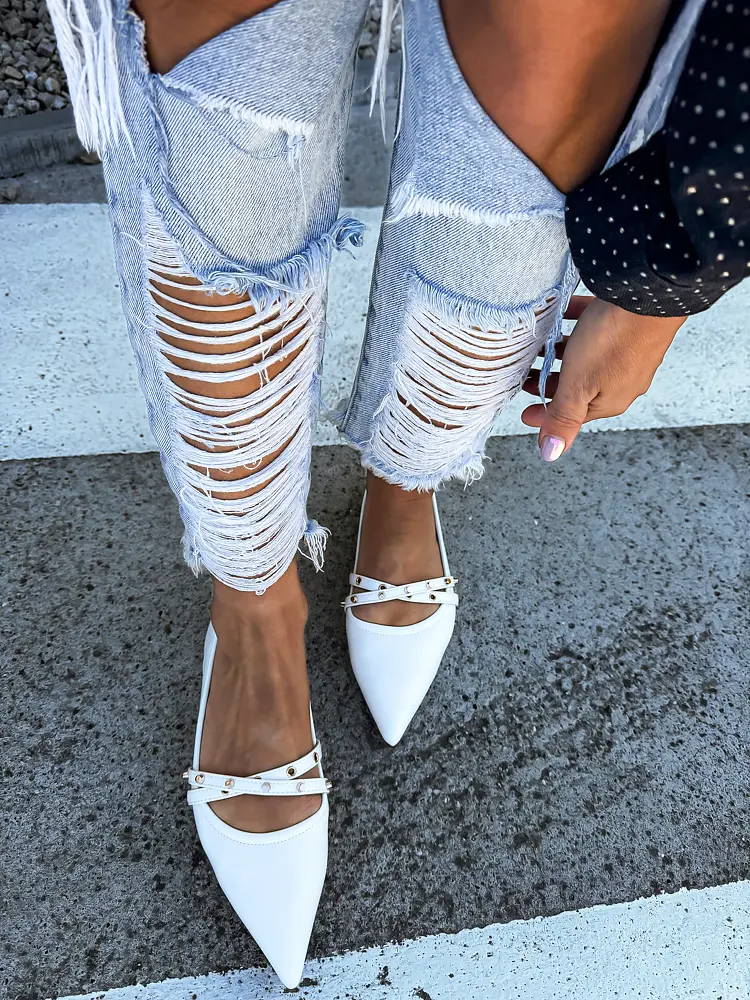 Balerínky zdobené zlatými nitmi VIOLA - next