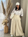 Elegantné wide-leg nohavice NELMA