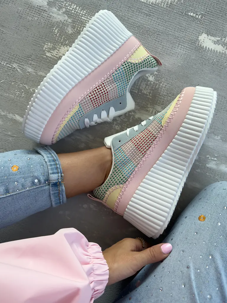 Farebné dámske tenisky GIVANA - next