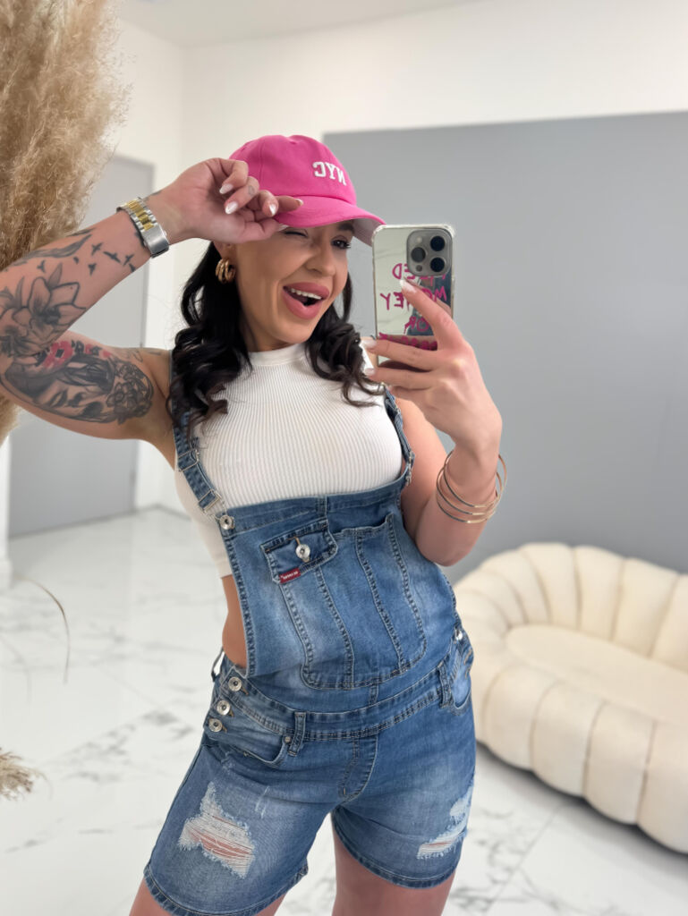 Roztrhané denim šortky na traky DURON