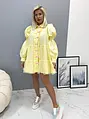 Žlté košeľové babydoll šaty YGRITTE