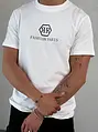 Biele pánske tričko s potlačou