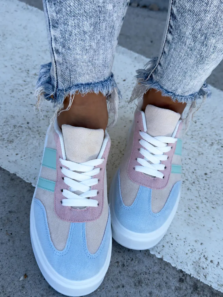 Farebné platformové tenisky MAVELLE - next