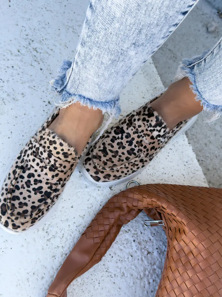 Leopardie dámske topánky MEDILA- - next