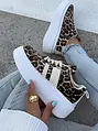Leopardie platformové tenisky MAVELLE