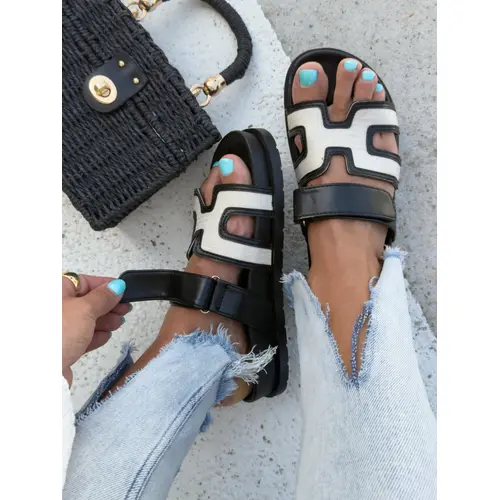 Čierne dámske šľapky JOSLEEN veľkosť: 37