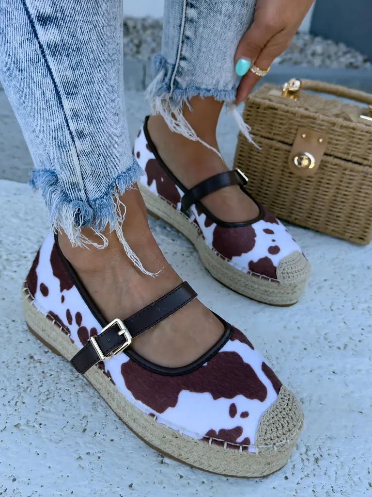 Vzorované sandále v štýle espadrille MAPIYA - next