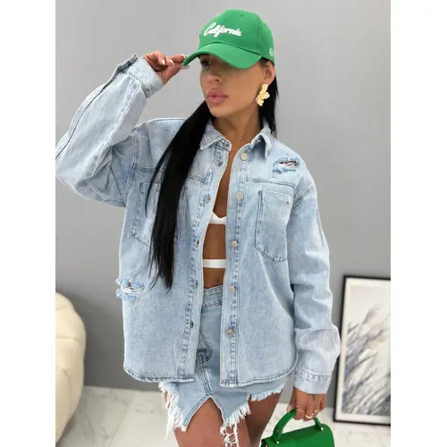 Dámska denim košeľa DARCY veľkosť: XL