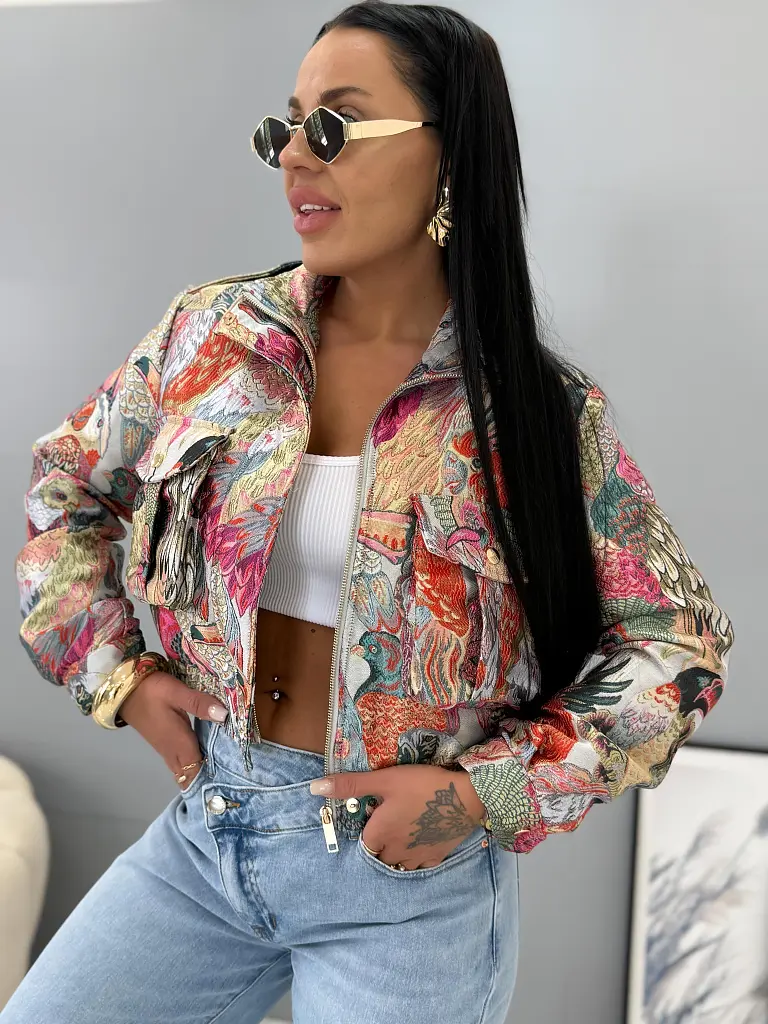 Štrukturovaná bomber bunda PERRY - next