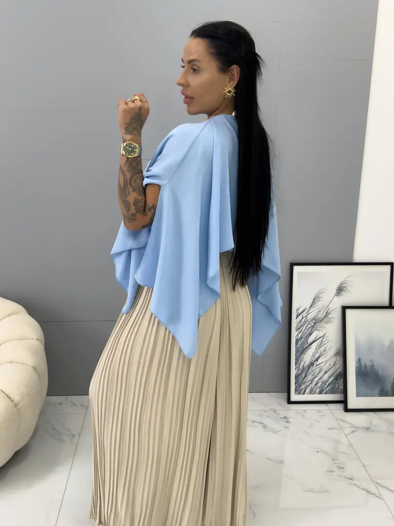 Asymetrická blúzka s topom MARICA- nosenie na 4 spôsoby! - next