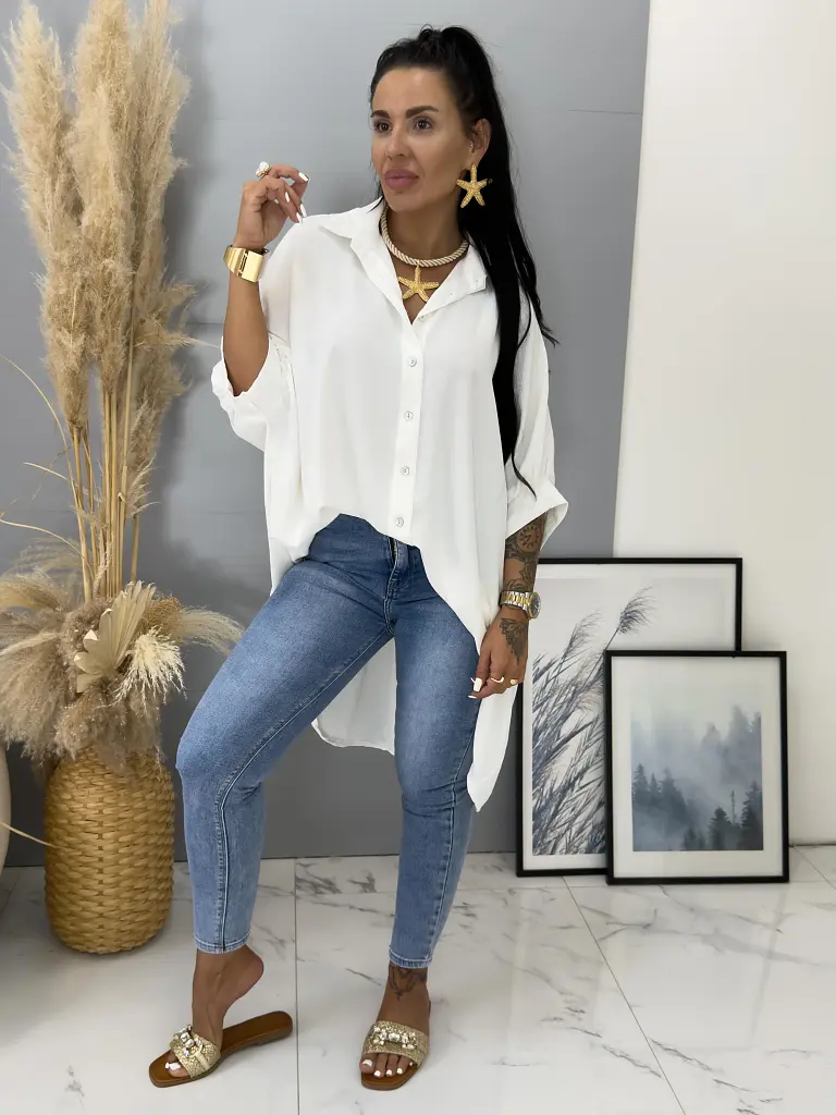 Oversized šifónová blúzka ADRIENNE*