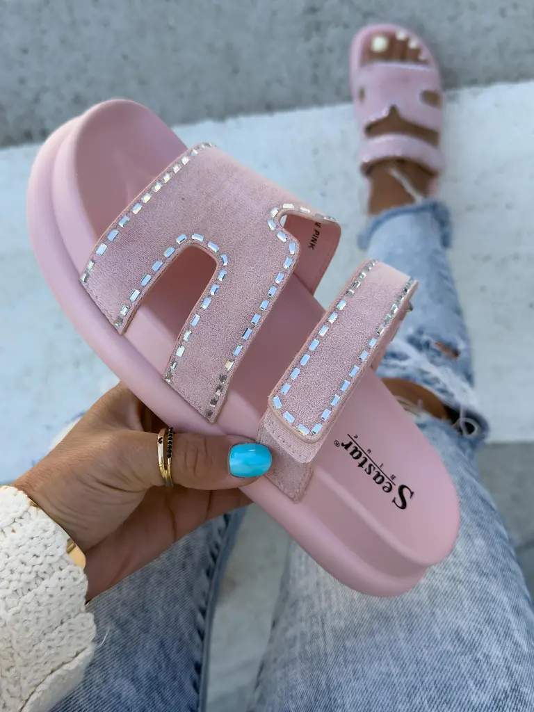 Dámske semišové šľapky SARAH