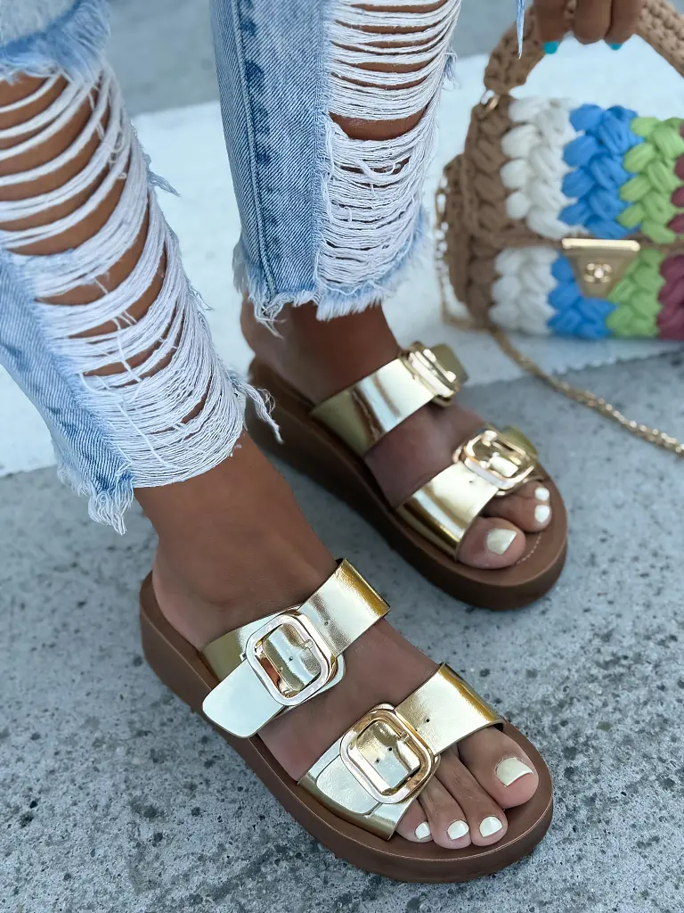 Platformové šľapky KIMBERLY - next