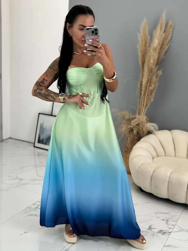 Saténové šaty s tenkými ramienkami TAMMY