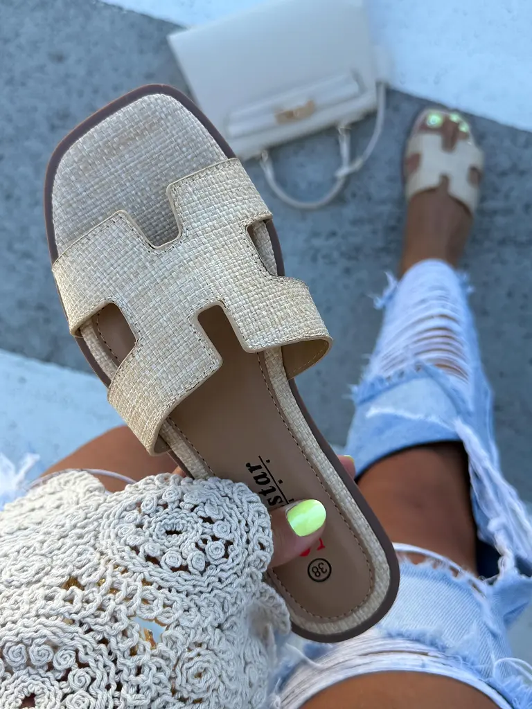 Béžové dámske šľapky MEREDITH - next