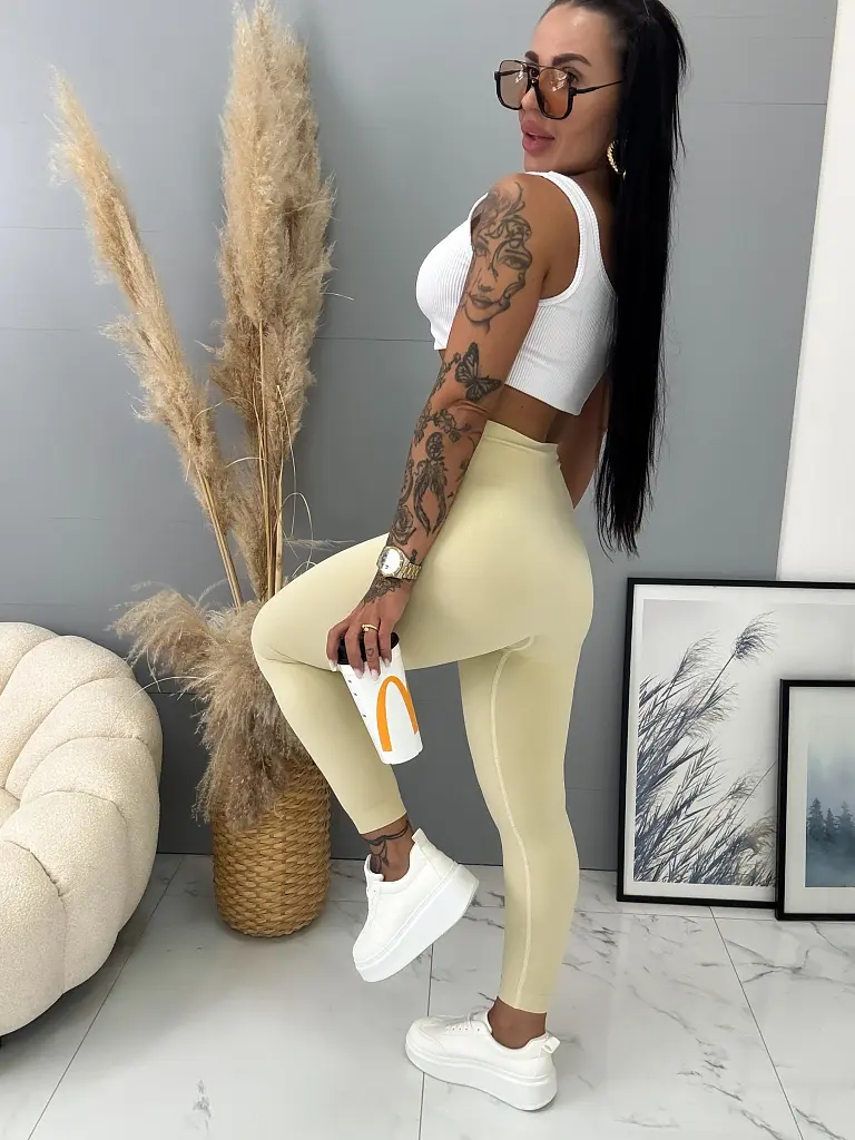 Elastické dámske legíny+ - next