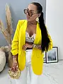 Žlté dámske sako LILLA