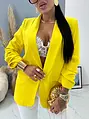 Žlté dámske sako LILLA