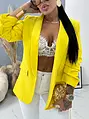 Žlté dámske sako LILLA