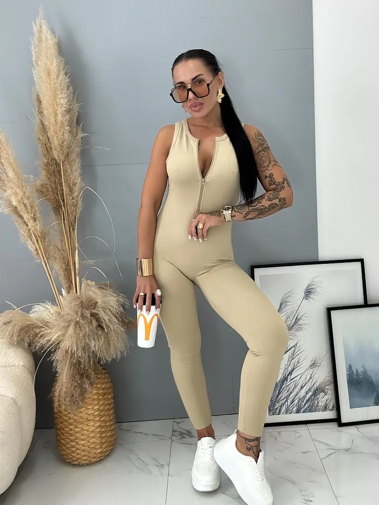 Tvarujúci vrúbkovaný overal OLINDA - next