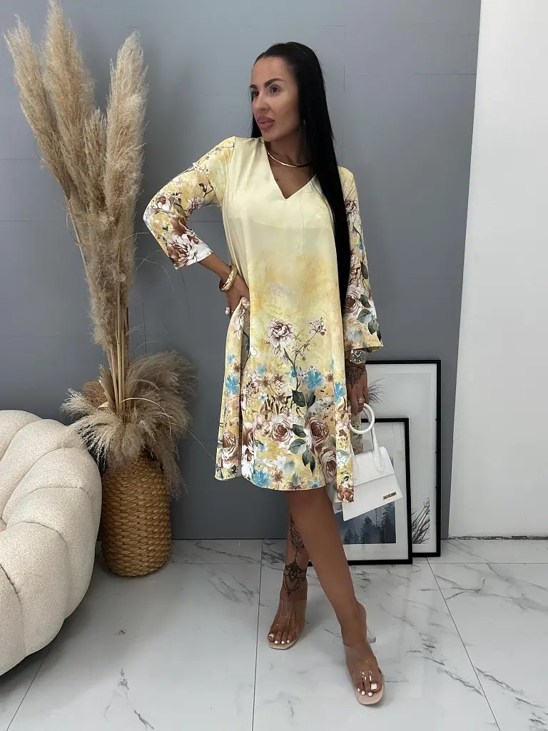 Elegantné kvetované šaty EMMA - next