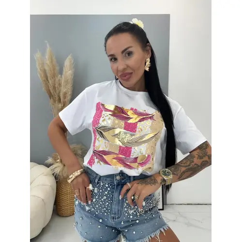 Dámske tričko s potlačou SYLVIA veľkosť: one size