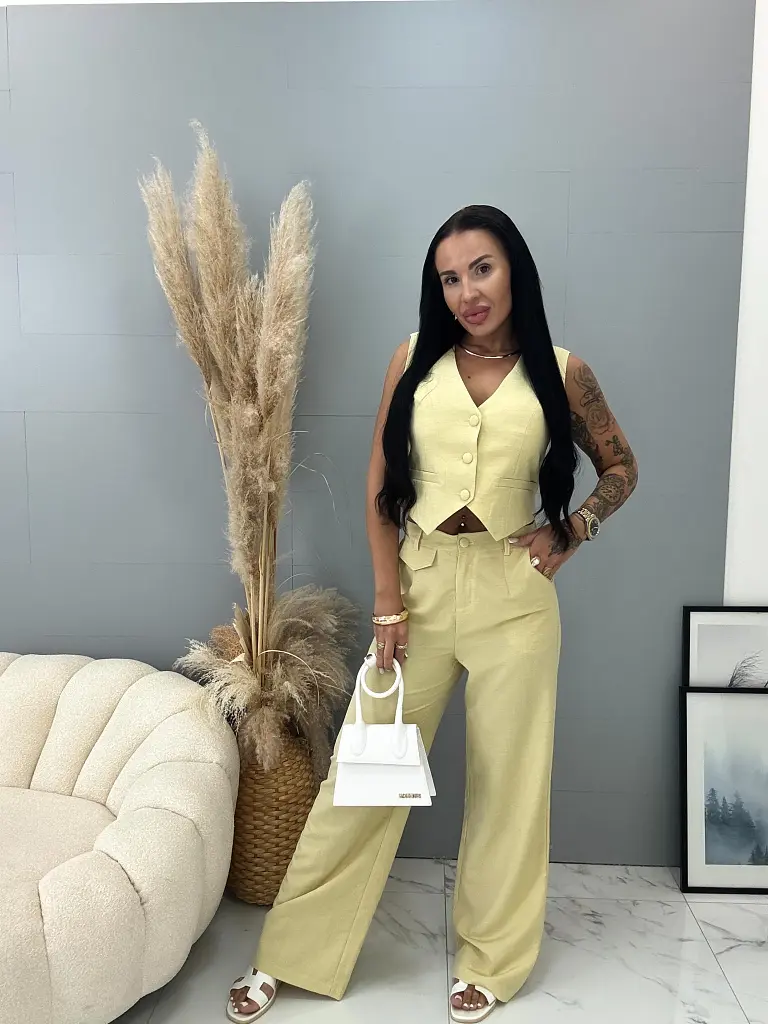 Elegantný dámsky komplet ROSLINA