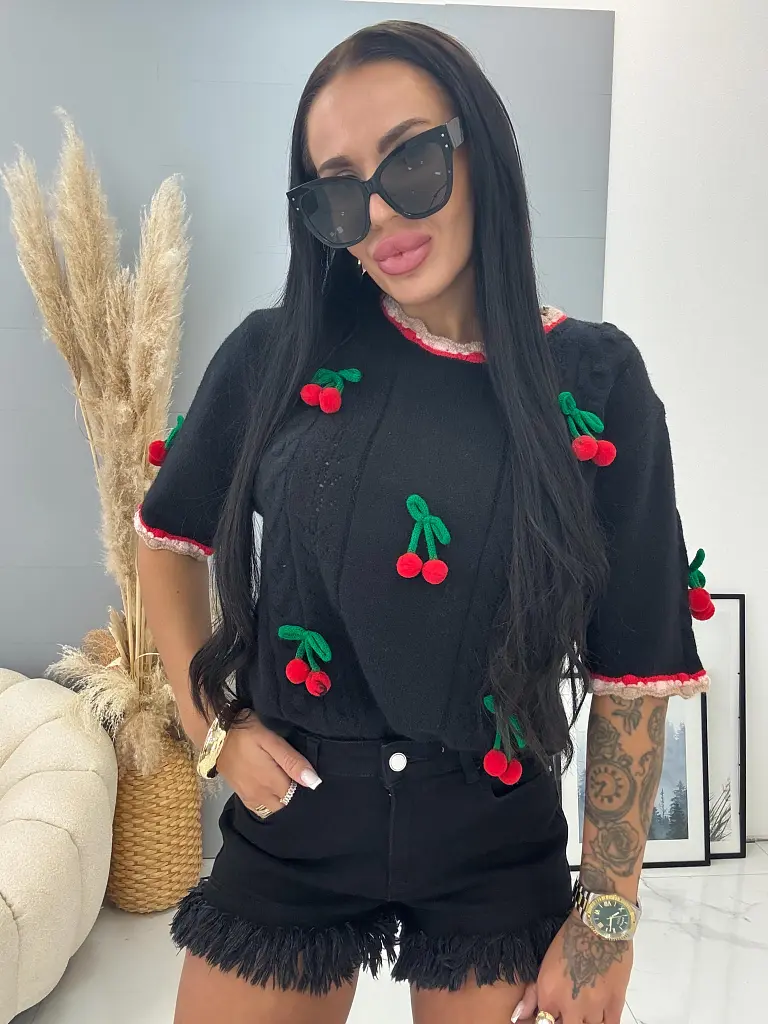 Pulóver s krátkym rukávom LEANNA+ - next