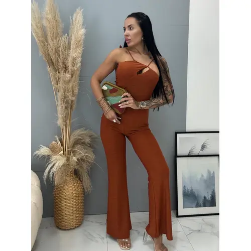 Trblietavý cut-out overal AZALEA veľkosť: M