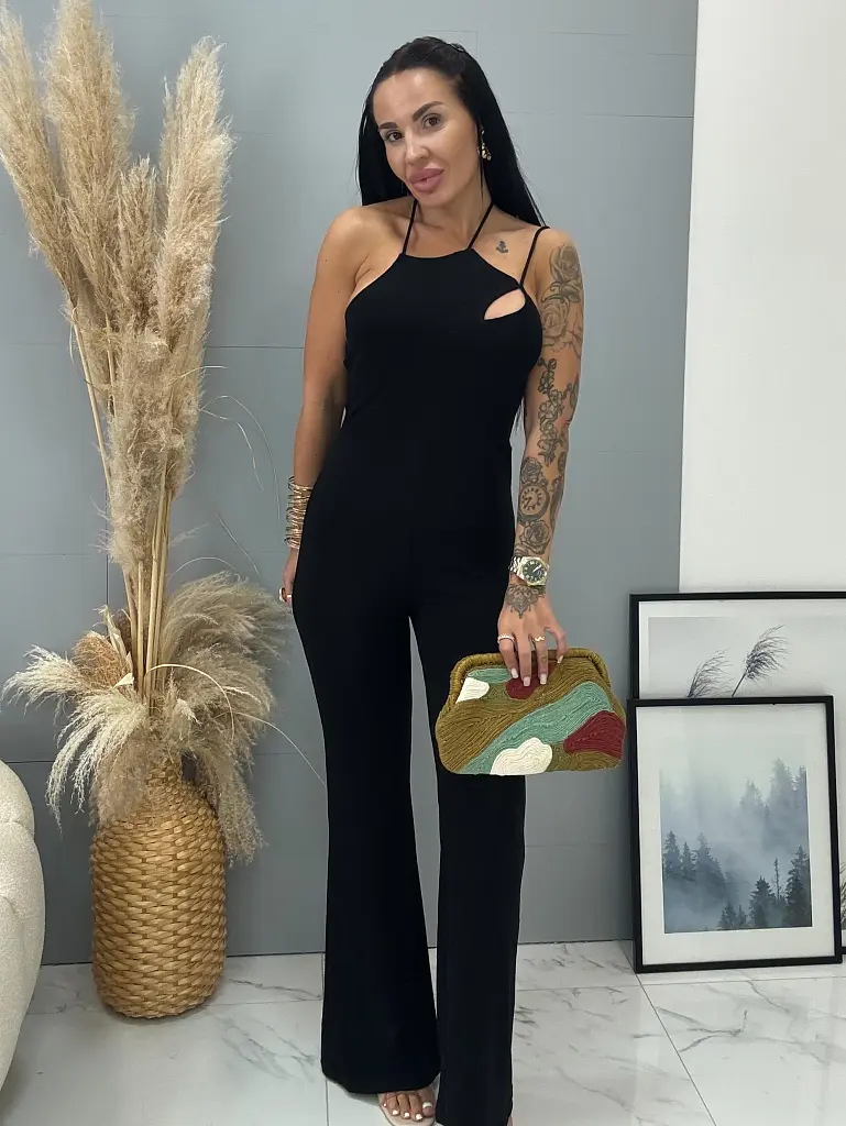 Trblietavý cut-out overal AZALEA