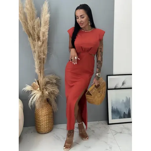 Dlhé cut-out šaty s odhaleným chrbtom APRIL veľkosť: L