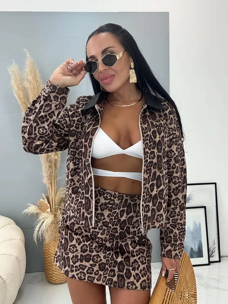 Dvojdielny leopardí komplet COOPER - next