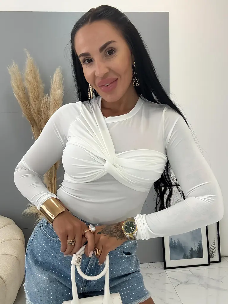 Modné elastické tričko MALLORY