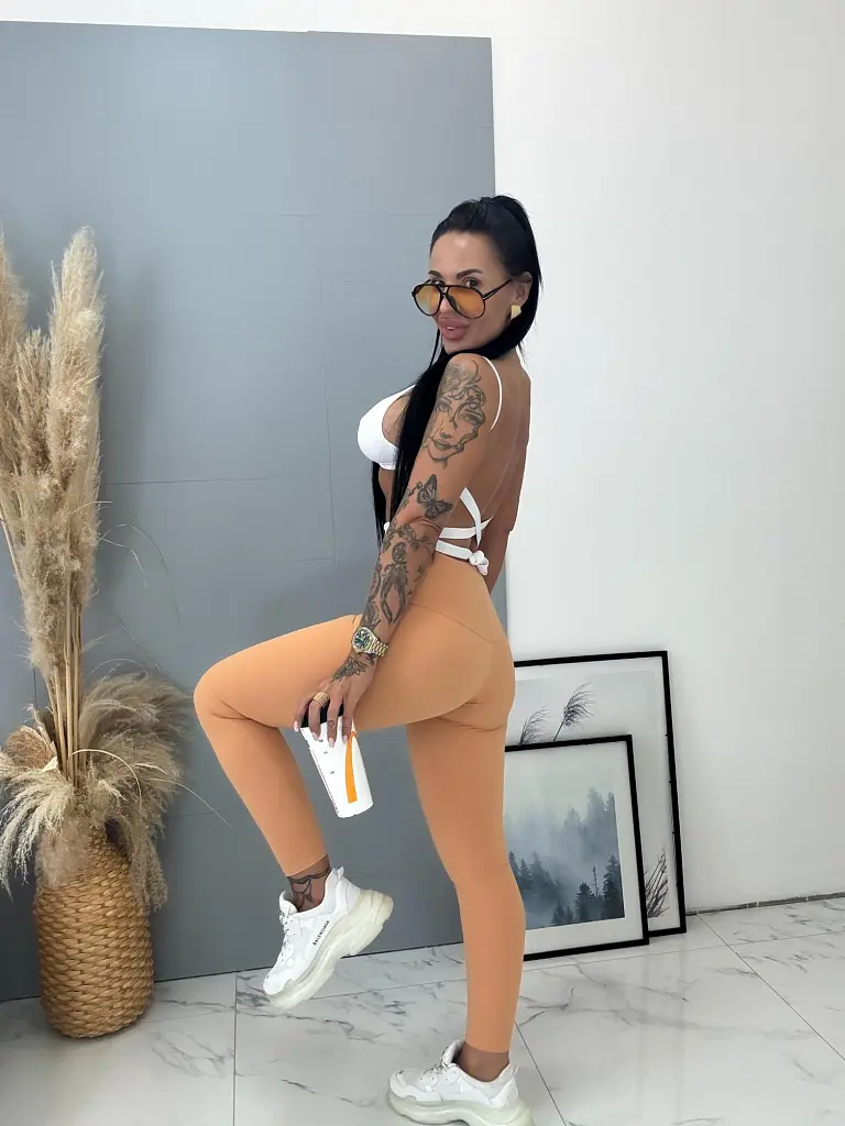 Dámske legíny s vysokým pásom+ - next