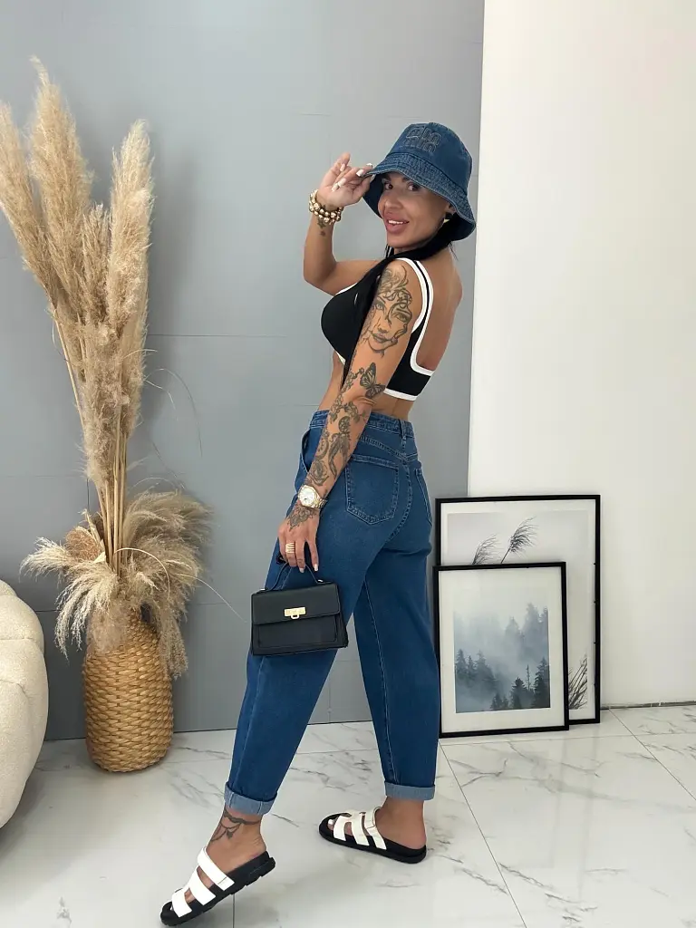 Dámske slouchy rifle+ - next