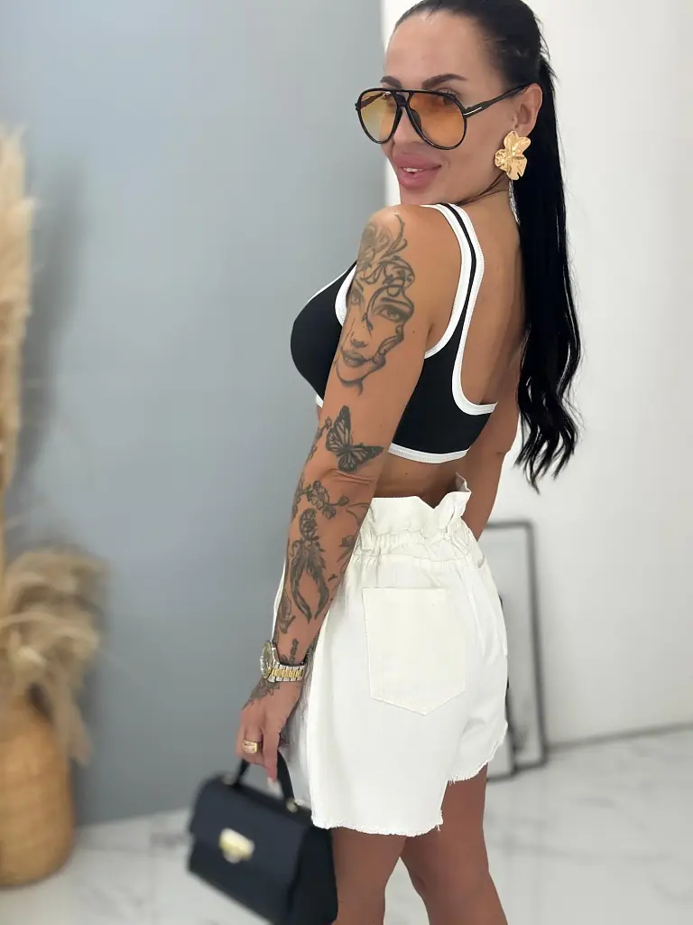 Dámske denim šortky+ - next