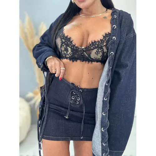 Denim mini sukňa NATY veľkosť: M