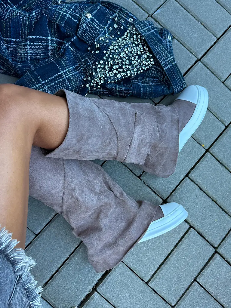 Extravagantné vysoké čižmy SHAYNA+ - next