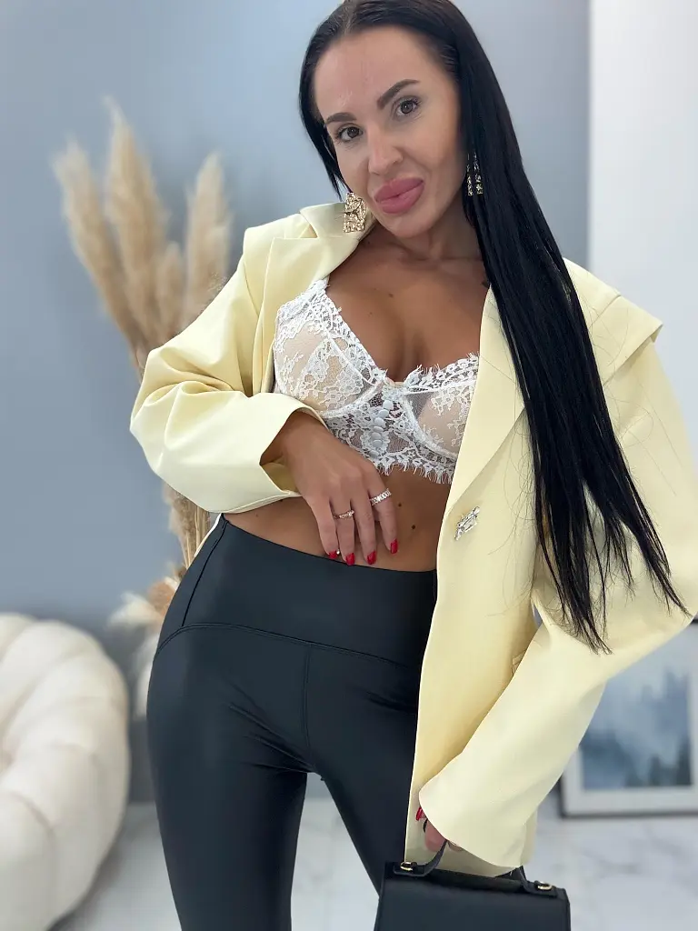 Módne sako s vypchávkami FABIANA - next