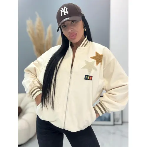 Obojstranná bunda v strihu bomber INAYA+ veľkosť: one size